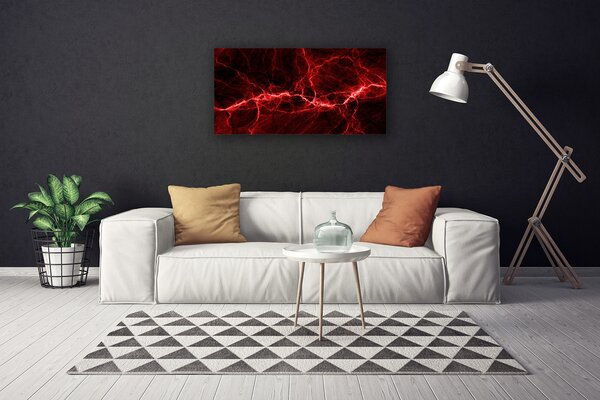 Quadro su tela Grafica di astrazione 100x50 cm