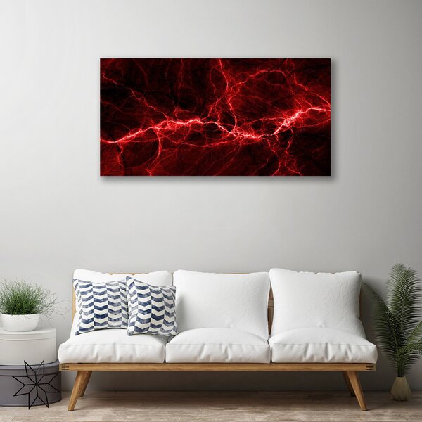 Quadro su tela Grafica di astrazione 100x50 cm