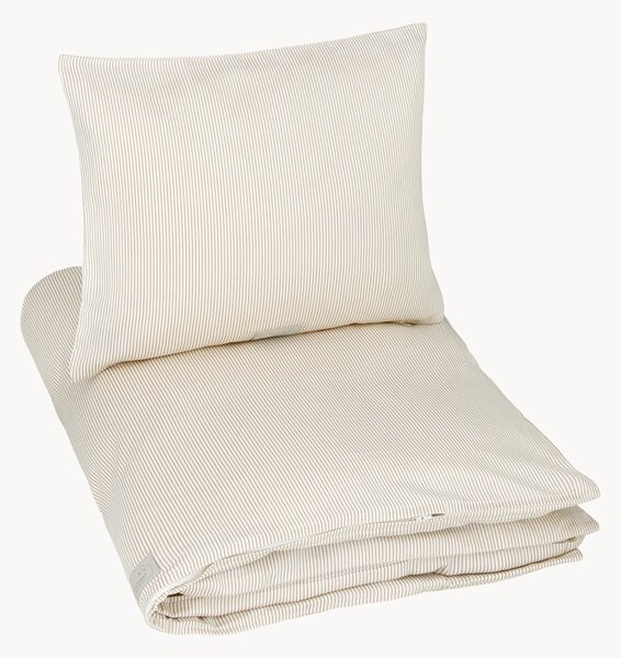 Biancheria da letto per bambini in raso di cotone Camel