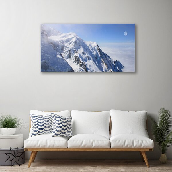 Quadro su tela Paesaggio di montagne 100x50 cm