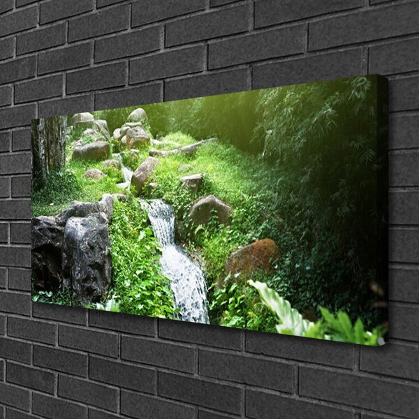 Quadro su tela Pianta della natura 100x50 cm