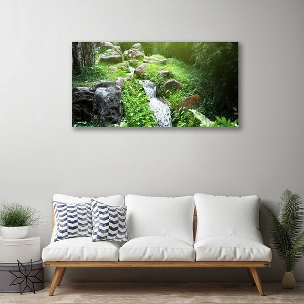 Quadro su tela Pianta della natura 100x50 cm