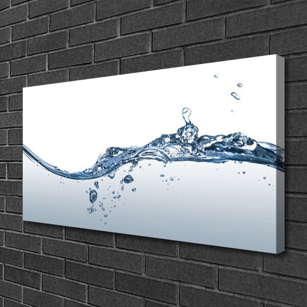 Quadro su tela Acqua Art 100x50 cm