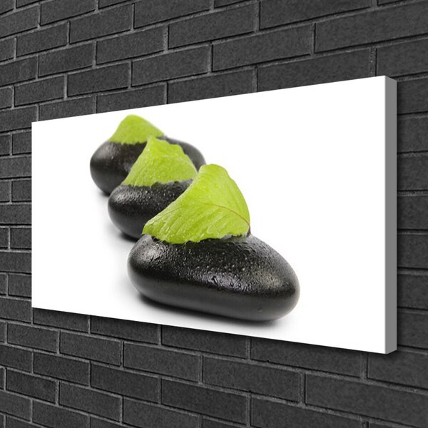 Quadro su tela Pietre d'arte 100x50 cm