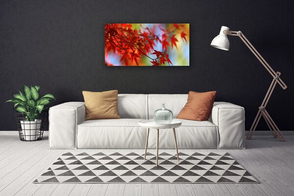Quadro su tela La natura se ne va 100x50 cm