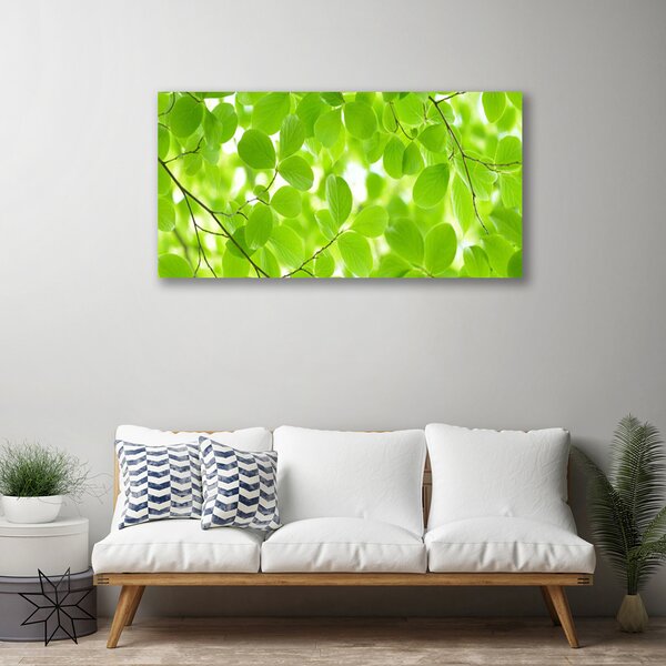 Quadro su tela La natura se ne va 100x50 cm