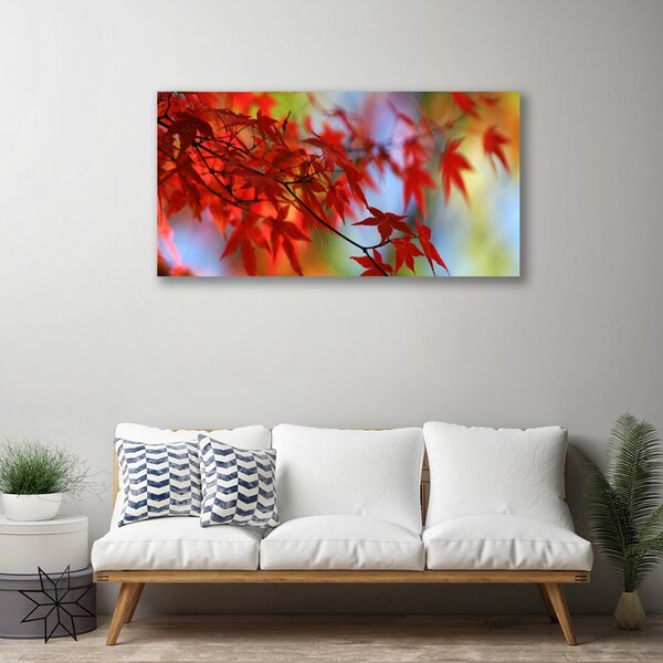 Quadro su tela La natura se ne va 100x50 cm