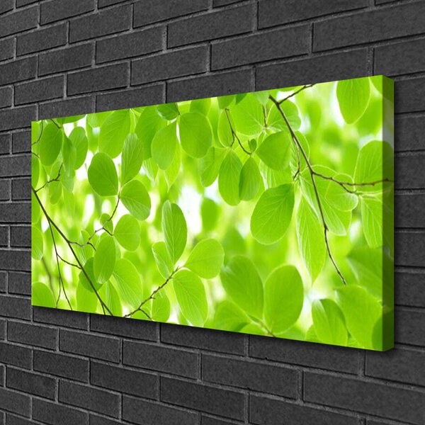 Quadro su tela La natura se ne va 100x50 cm