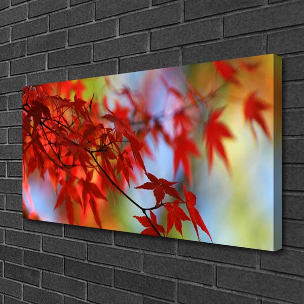 Quadro su tela La natura se ne va 100x50 cm