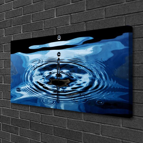 Quadro su tela Acqua Art 100x50 cm