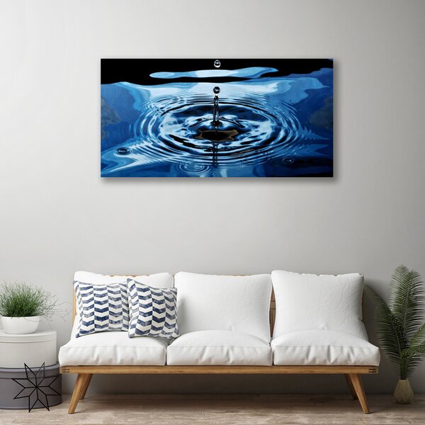 Quadro su tela Acqua Art 100x50 cm