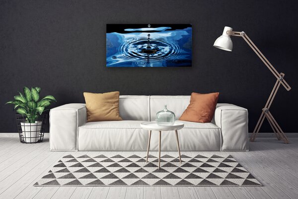 Quadro su tela Acqua Art 100x50 cm