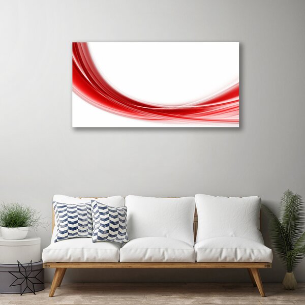 Foto quadro su tela Grafica di astrazione 100x50 cm