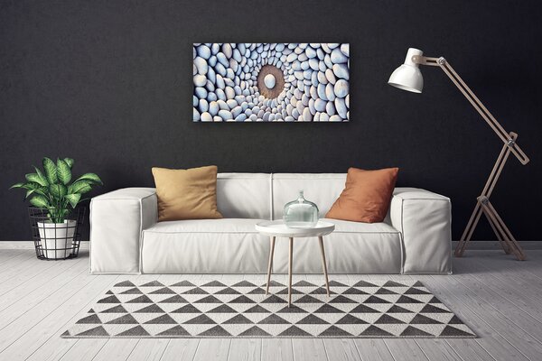 Quadro su tela Pietre d'arte 100x50 cm