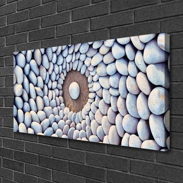 Quadro su tela Pietre d'arte 100x50 cm