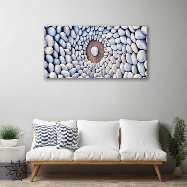 Quadro su tela Pietre d'arte 100x50 cm