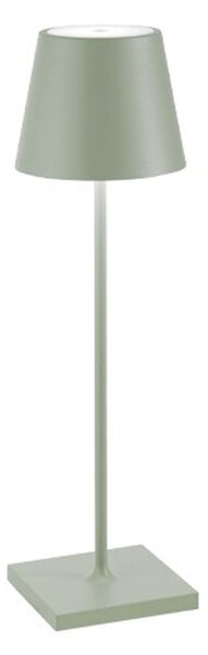 Zafferano Poldina Lampada Da Tavolo 38 cm Salvia