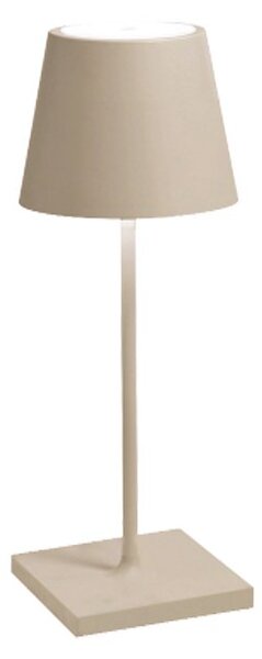 Zafferano Poldina Mini Lampada Da Tavolo 30 cm Sabbia