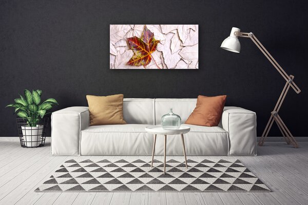 Quadro su tela Foglie di piante 100x50 cm