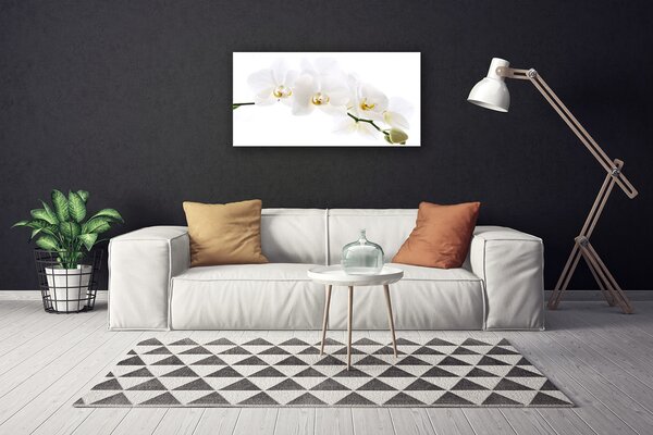 Quadro su tela Fiori di orchidea 100x50 cm