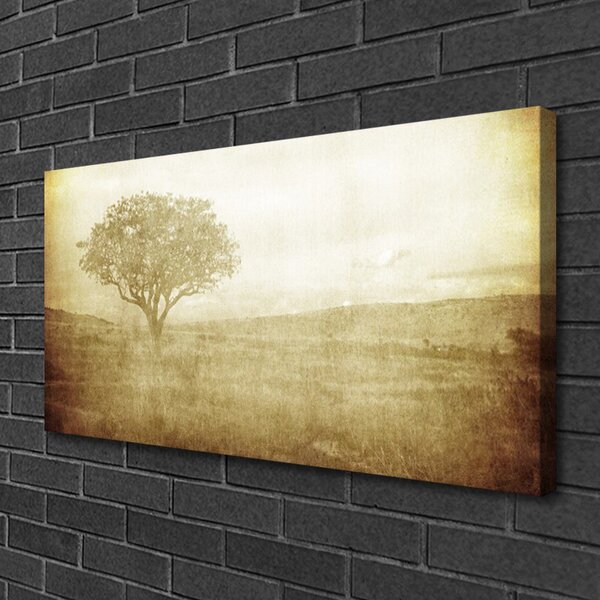Foto quadro su tela Albero della natura 100x50 cm