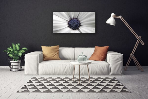 Stampa quadro su tela I fiori della pianta 100x50 cm