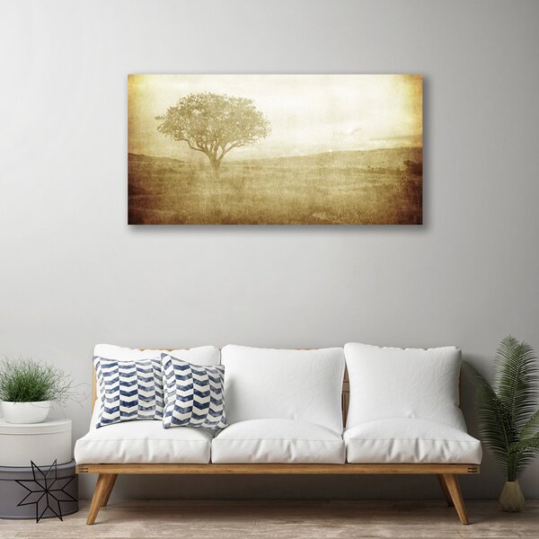 Foto quadro su tela Albero della natura 100x50 cm
