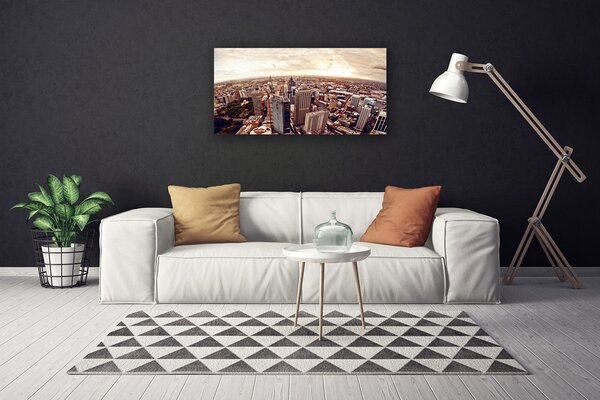 Quadro su tela Paesaggio cittadino 100x50 cm
