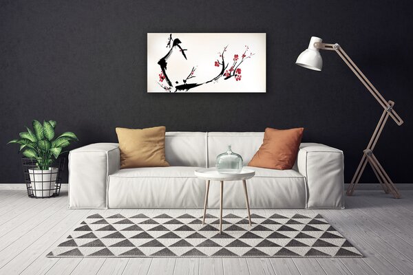 Quadro su tela Grafica di astrazione 100x50 cm