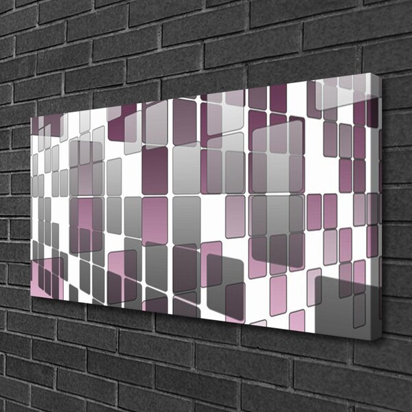 Quadro su tela Grafica di astrazione 100x50 cm