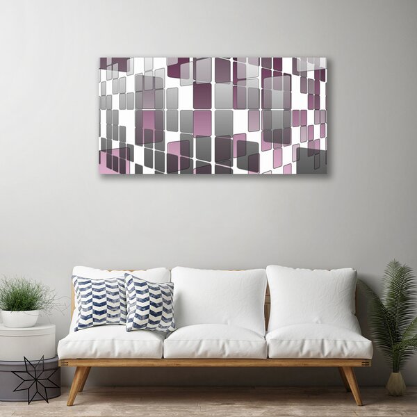 Quadro su tela Grafica di astrazione 100x50 cm