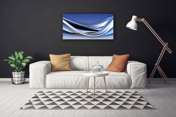 Foto quadro su tela Grafica di astrazione 100x50 cm