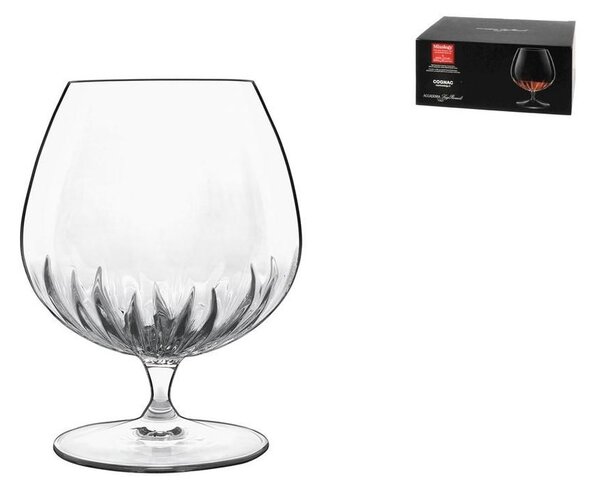 BORMIOLI LUIGI Set 6 calici cognac Mixology in vetro sonoro cl 46,5