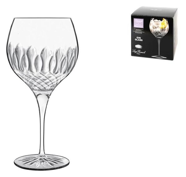 BORMIOLI LUIGI Set 4 calici gin Diamante in vetro sonoro cl 65