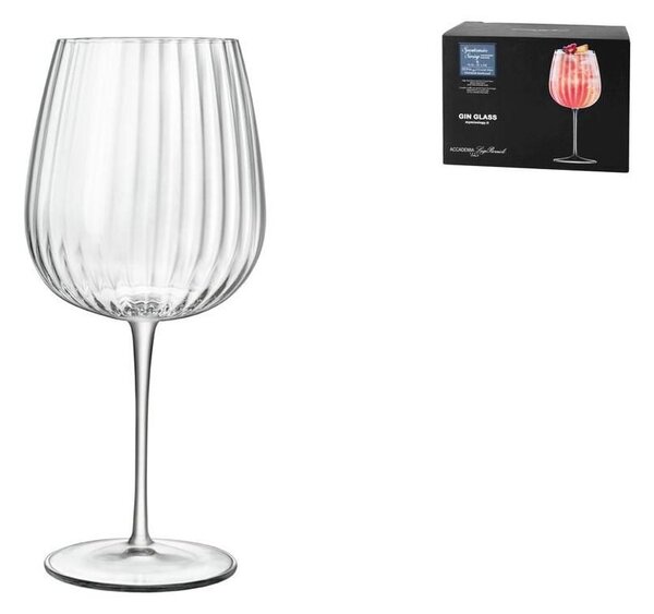 BORMIOLI LUIGI Set 6 calici gin Speakeasies in vetro sonoro trasparente cl 75
