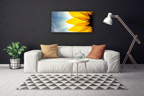 Quadro su tela Petali di piante 100x50 cm