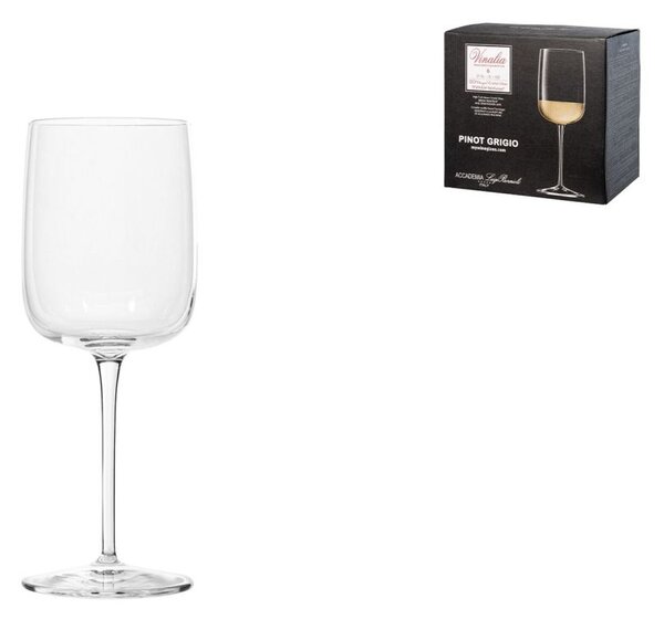 BORMIOLI LUIGI Set 6 calici Vinalia pinot in vetro sonoro superiore trasparente cl 37