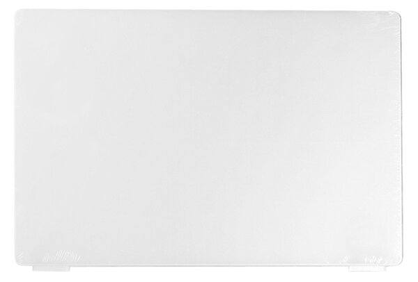 Tagliere in polietilene con battente bianco cm 60x40x2 h
