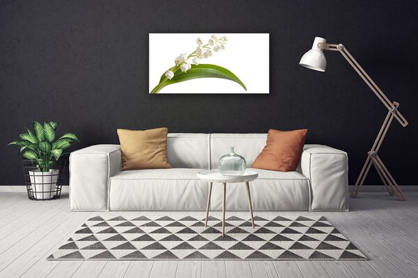 Quadro su tela I fiori della pianta 100x50 cm