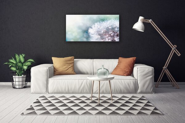 Quadro su tela Pianta di tarassaco 100x50 cm