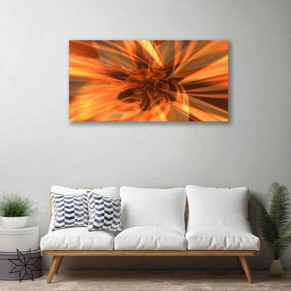 Quadro su tela Grafica di astrazione 100x50 cm
