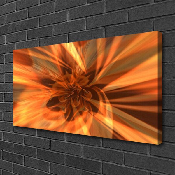 Quadro su tela Grafica di astrazione 100x50 cm