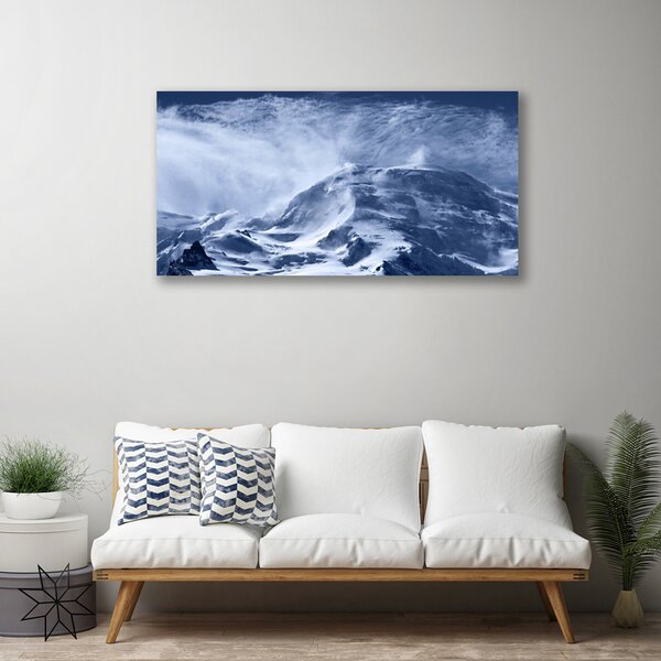 Quadro su tela Paesaggio di montagne 100x50 cm