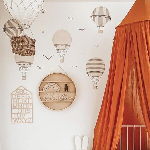 Palloncini adesivi marroni