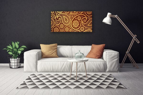 Quadro su tela Grafica di astrazione 100x50 cm