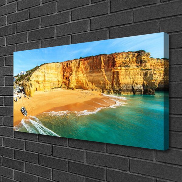 Quadro su tela Paesaggio della baia 100x50 cm