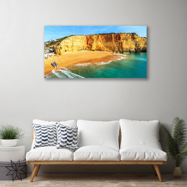 Quadro su tela Paesaggio della baia 100x50 cm