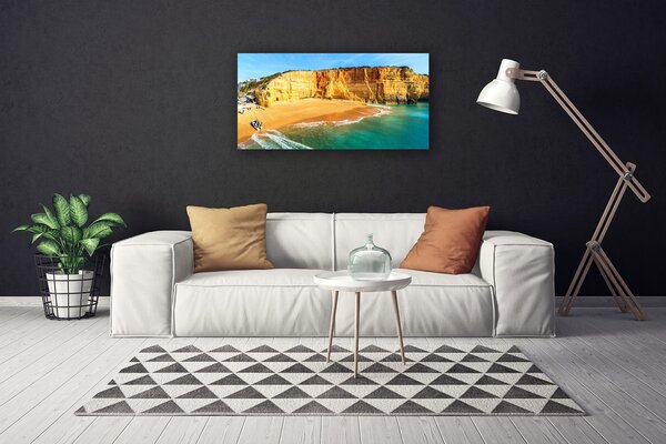 Quadro su tela Paesaggio della baia 100x50 cm