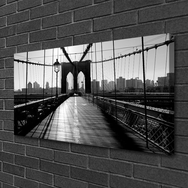 Quadro su tela Architettura del ponte 100x50 cm