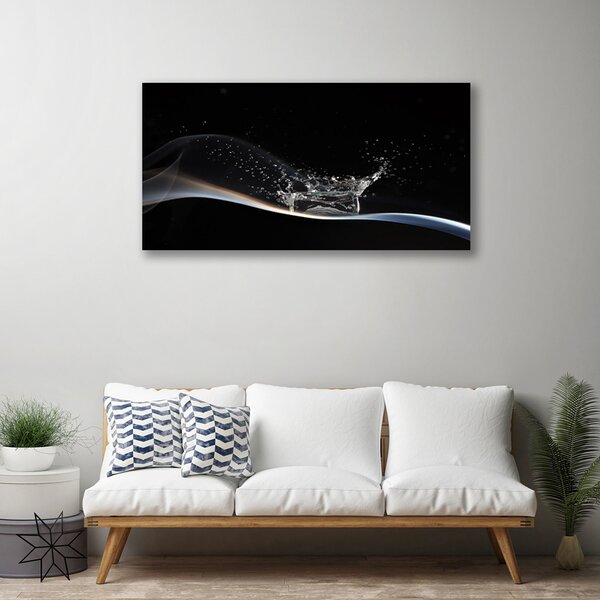 Quadro su tela Grafica di astrazione 100x50 cm